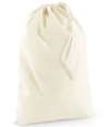 W915 Westford Mill Recycled Cotton Stuff Bag Natural colour image